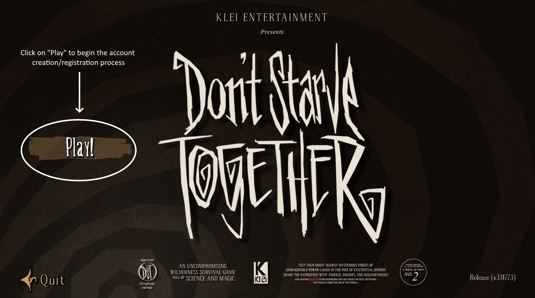 Don't Starve  Klei Entertainment