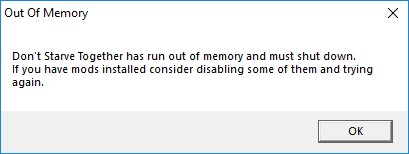 Windows ran out of memory unable to allocate что это